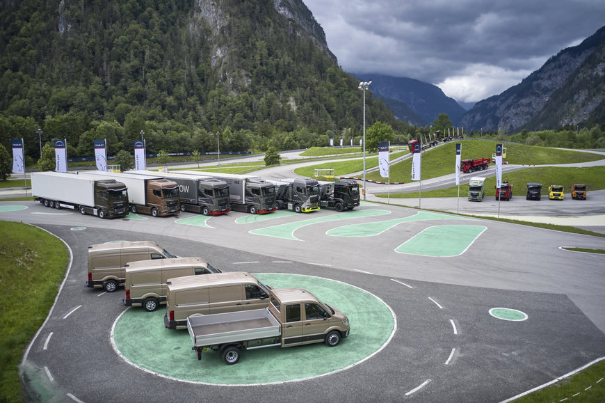 MAN PRESENTS ITS ENTIRE RANGE OF TRUCK DRIVES FOR THE FIRST TIME